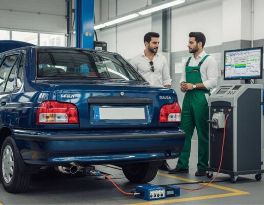 فرایند تنظیم موتور پراید