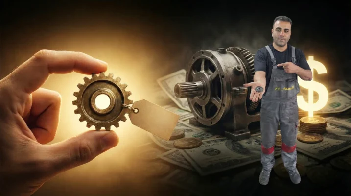 مقایسه هزینه تعمیر گیربکس قبل از خرابی بیشتر