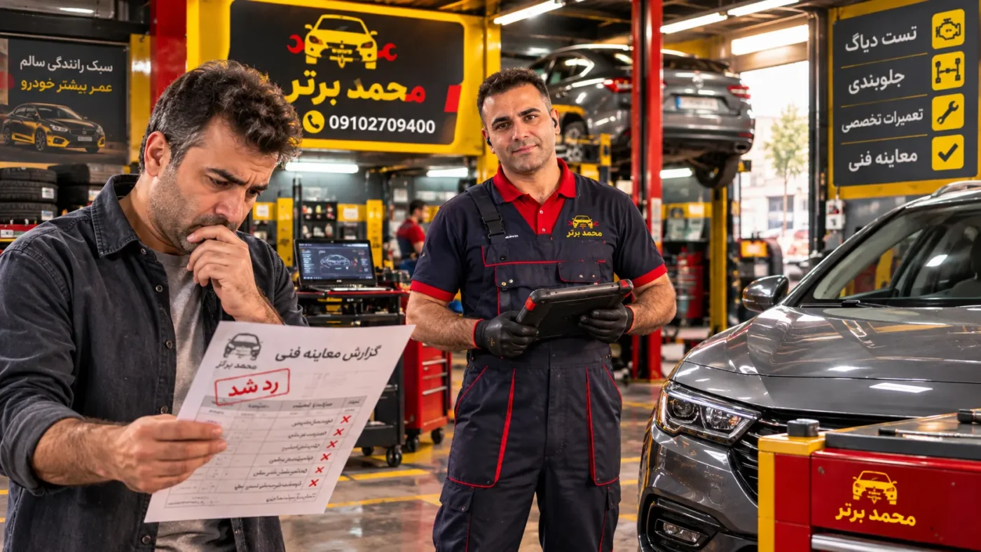 تعویض کاتالیزور و معاینه فنی